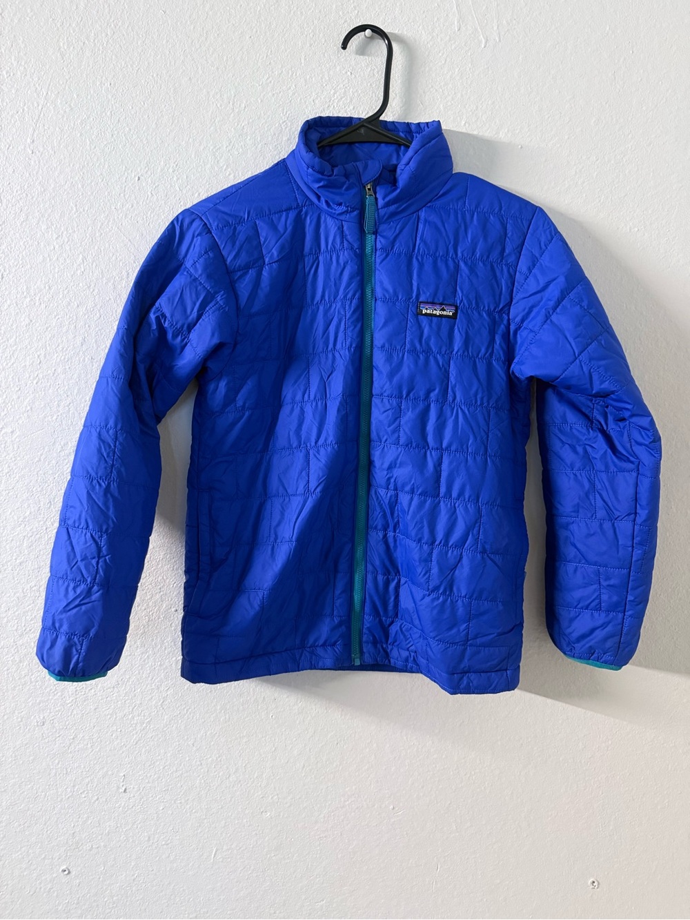 Patagonia Royal Blue Quilted Puff Jacket